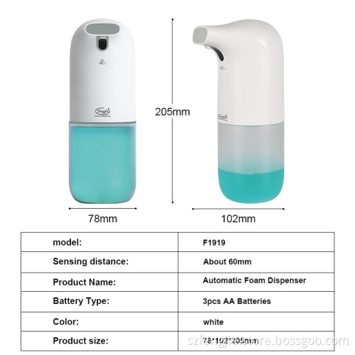 Touchless Foam Soap Dispenser for Bathroom and Kitchen
